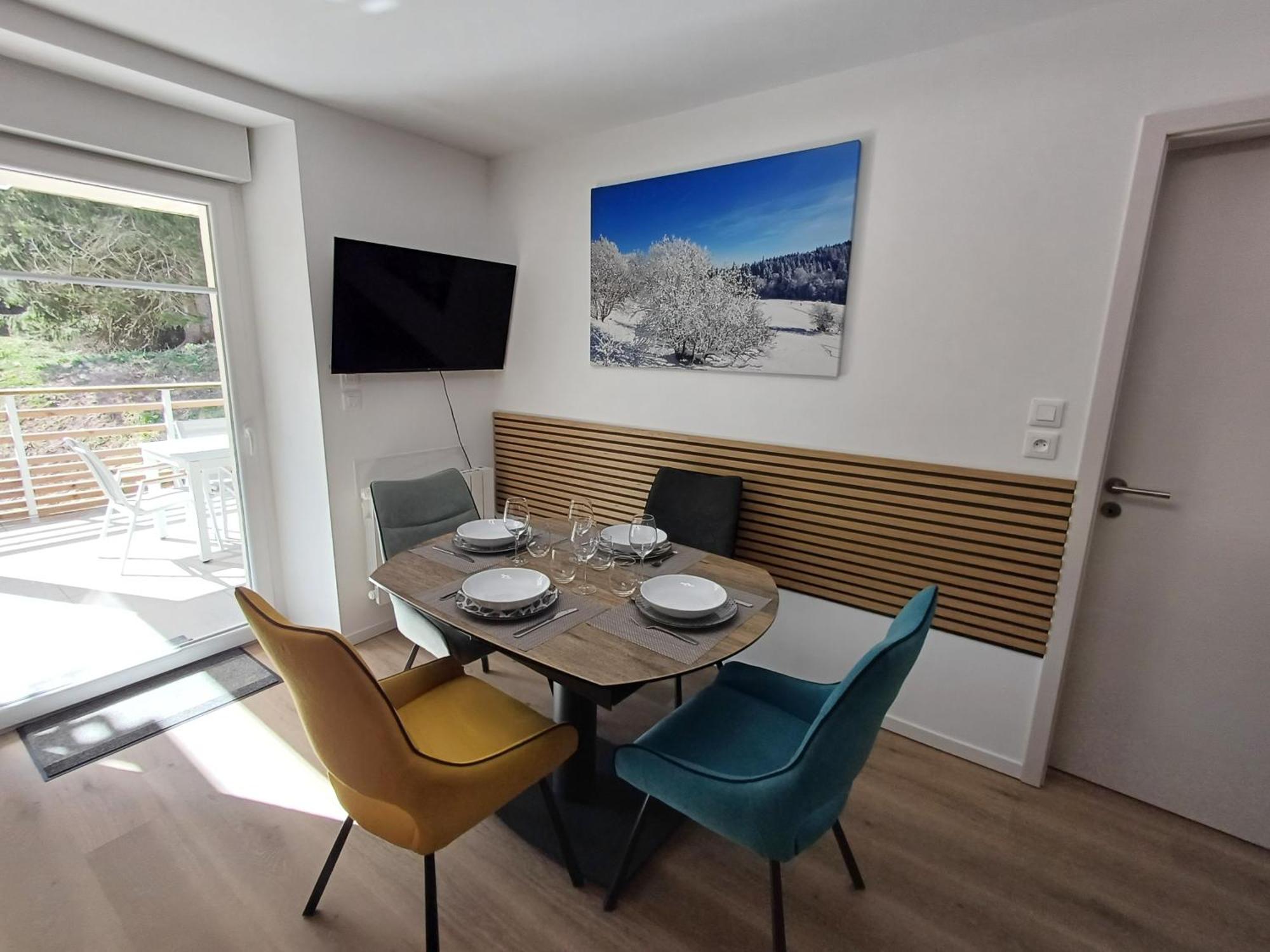 Agreable 3 Pieces Au Lac Blanc Orbey Exterior photo